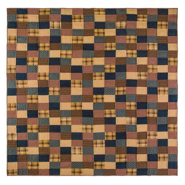 Patriotic Patch King Quilt 110Wx97L VHC Brands - The Fox Decor